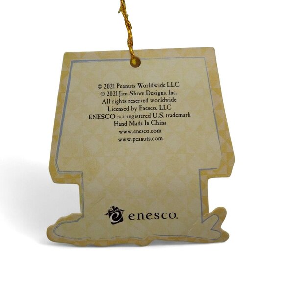 Enesco JIM SHORE 2021 Peanuts Snoopy Gifts of Friendship Christmas Figurine - Picture 11 of 11